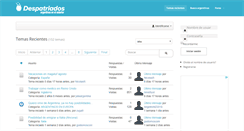 Desktop Screenshot of despatriados.com