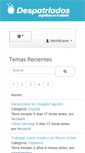 Mobile Screenshot of despatriados.com